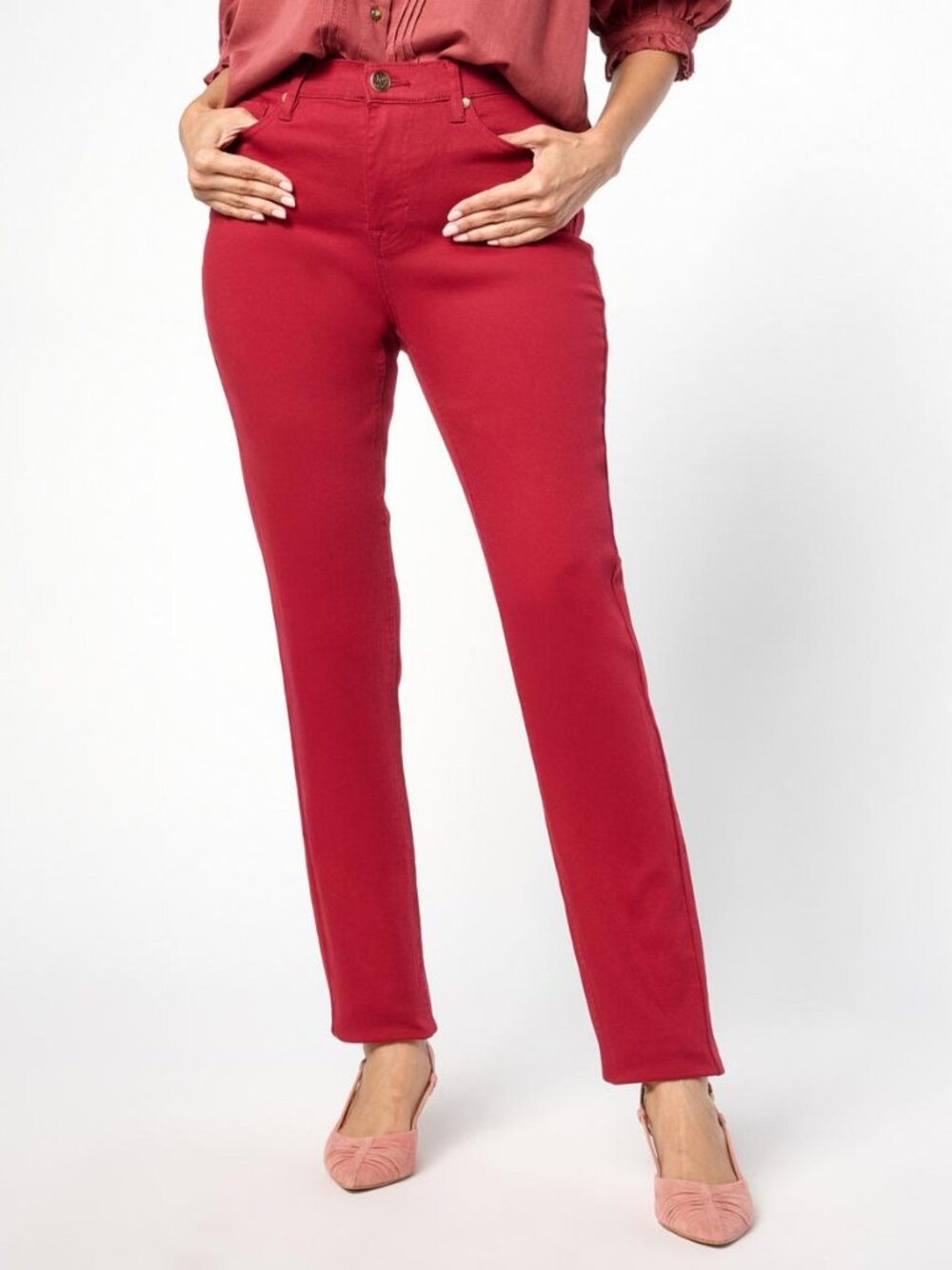 🇨🇦  DG2 by Diane Gilman Virtual Stretch Boot-Cut Jeans
